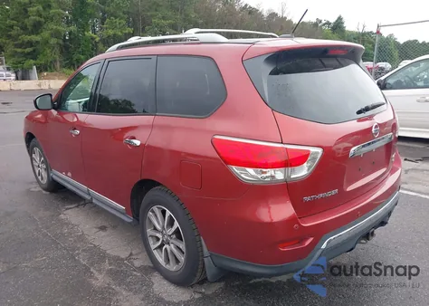 2013 Nissan Pathfinder Sl z USA, uszkodzony, nr VIN 5N1AR2MM3DC679832